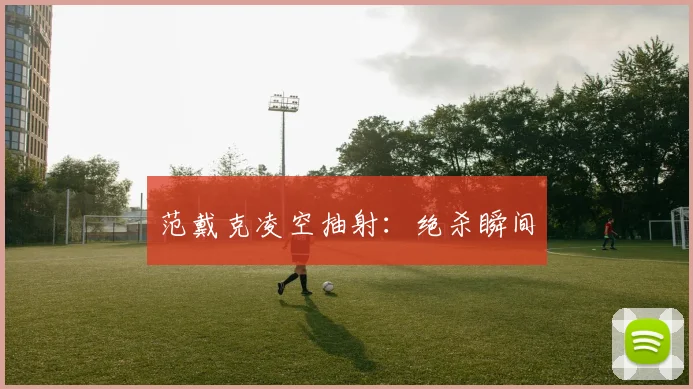 范戴克凌空抽射：绝杀瞬间